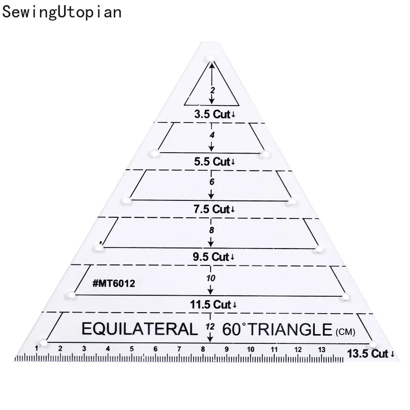 

Многофункциональная треугольная линейка для шитья, линейки для пэчворка
