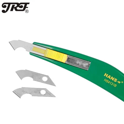 JPF Utility Knife Hook Paper Acrylic Cutting Tool Plexiglass Cutter ABS Organic Board Replaceable Blade | Инструменты