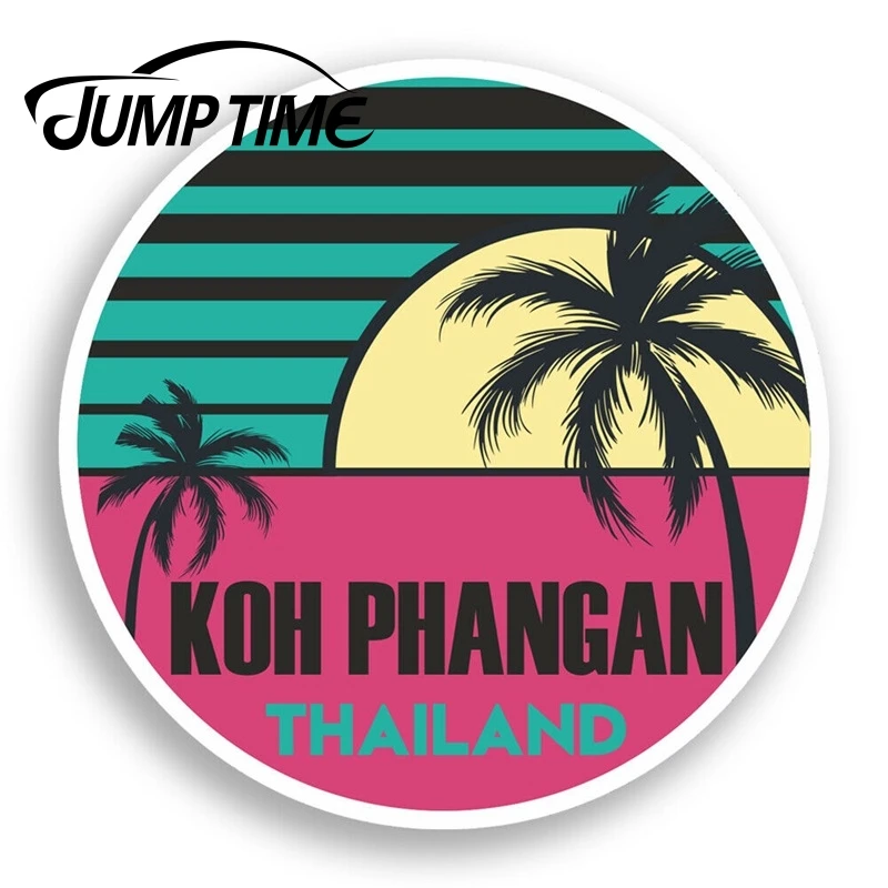 Виниловая наклейка с Тайландом на время скачка для Koh Phangan ноутбук багаж бампер