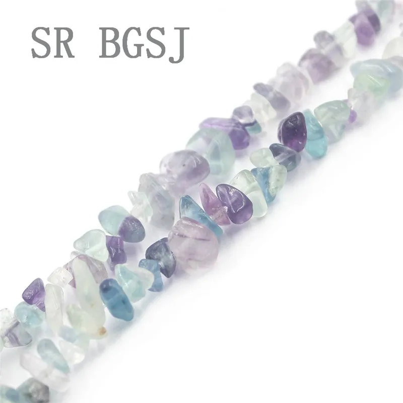 Free Shippning 5-8mm Assorted Gems Freeform Chips Beads Natural Stone for Jewelry Making Long Strand 34&quot | Украшения и