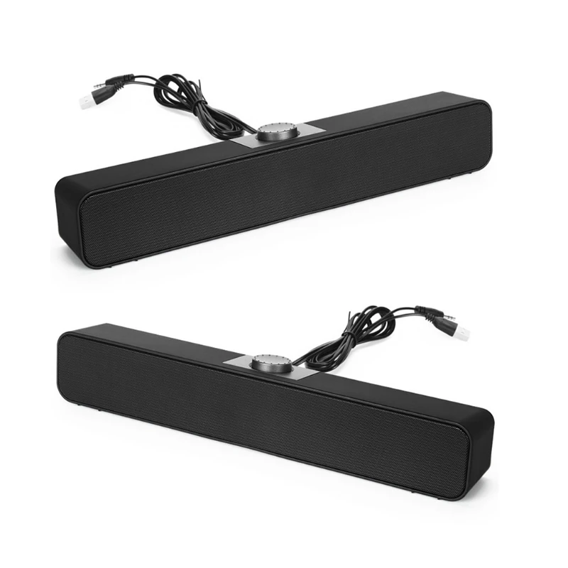 

Bluetooth-compatible5.0 Speaker Small Kits USB Powered Dual Horns Volume Buttons