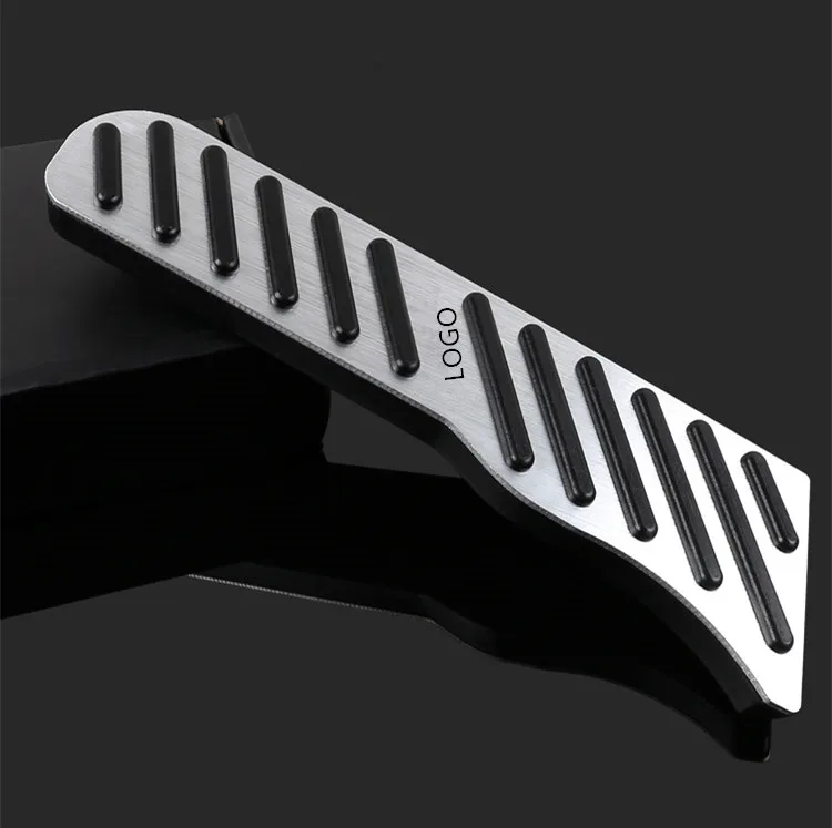 Безопасная противоскользящая металлическая педаль тормоза акселератора для