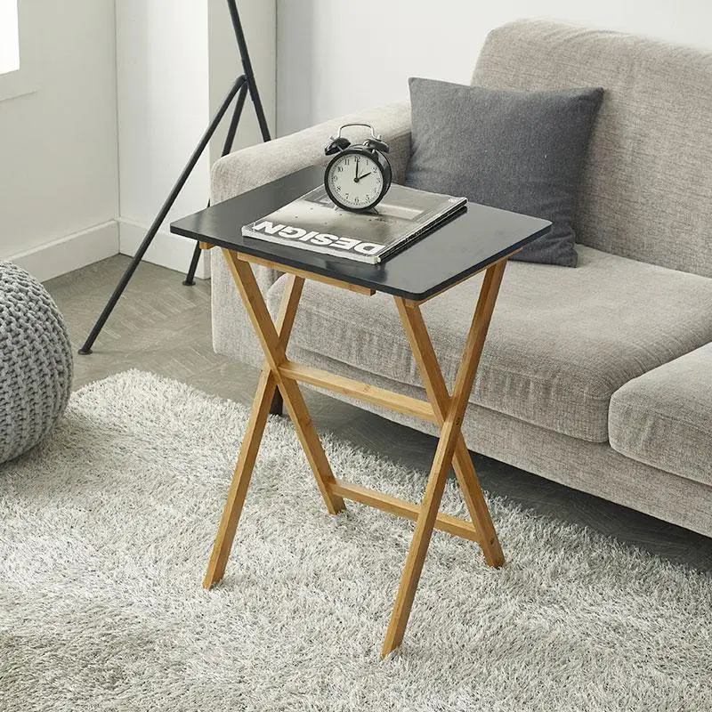 Простой чайный столик квадратный стол уличный складной с эркерной окантовкой