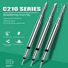 Универсальные наконечники для паяльника серии C210 для JBC C210 Sugon T26 сменная паяльная станция сварочный Железный наконечник