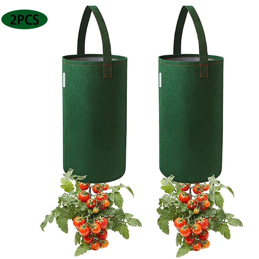 Фетровый подвесной мешок для выращивания томатов многофункциональный мешочек
