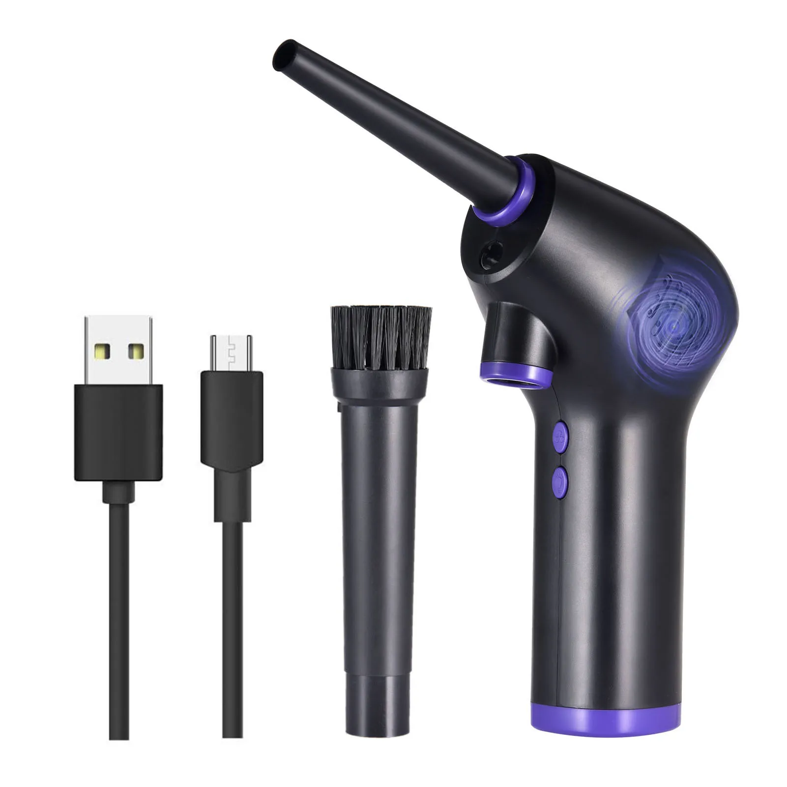 

Аккумуляторный очиститель воздуха 15000 мА ч, беспроводной очиститель воздуха нагнетатель сжатого воздуха, для очистки клавиатуры компьютер...