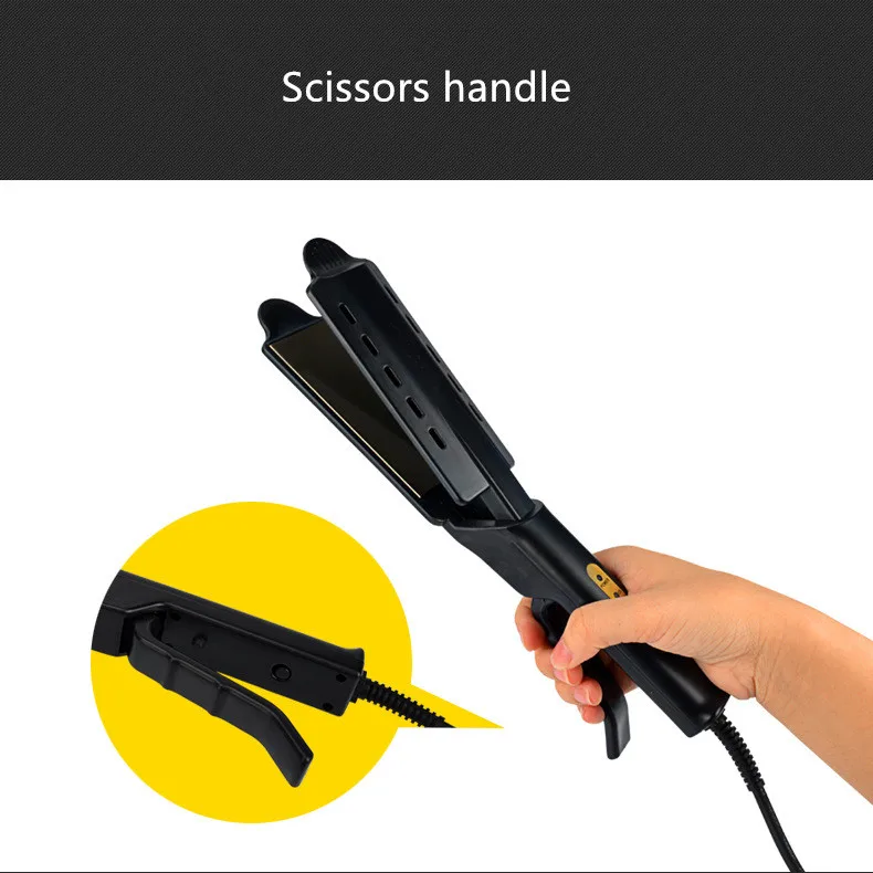 Утюжок Профессиональный для выпрямления волос плойка с отрицательными ионами