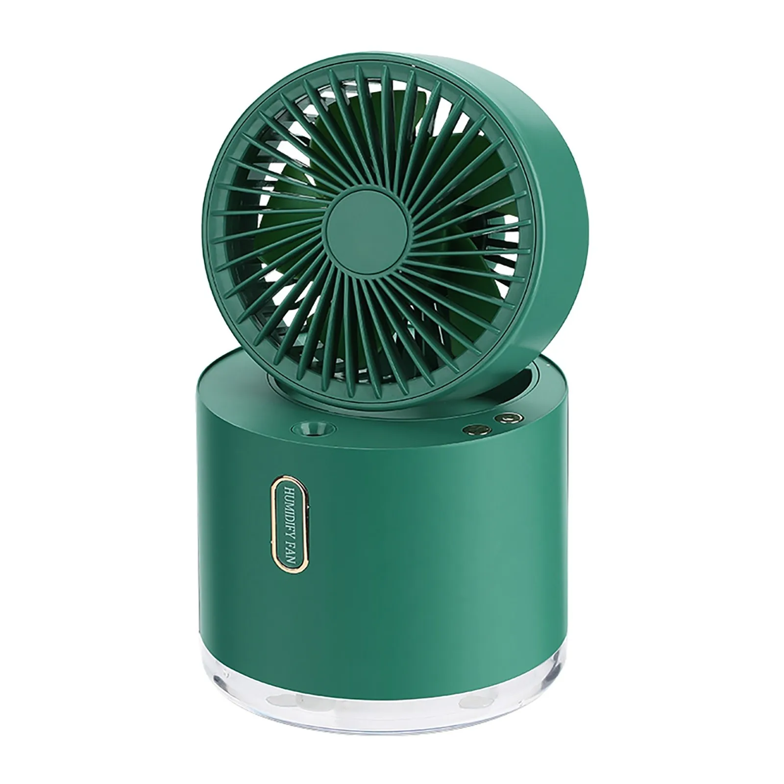 

Mini Fan Portable Automatic Shaking Head Spray Humidifier Water Cooling Small Desktop Fan Suitable For Home And Office