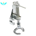 Металлическая прижимная лапка с открытым носком для вышивки, прижимная лапка для домашних швейных машин Brother Singer JANOME TOB