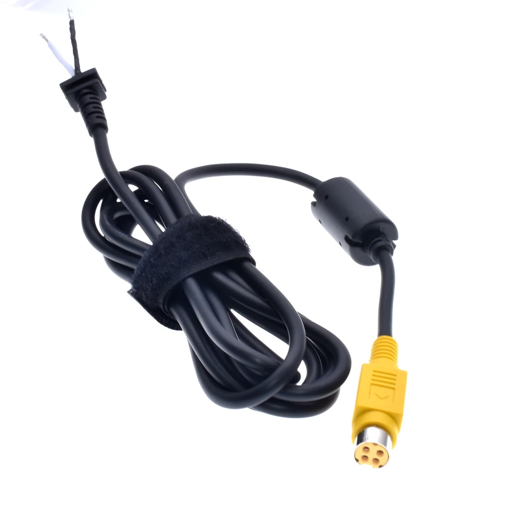 Кабель питания постоянного тока 4 контактный разъем штепсельная вилка шнур для