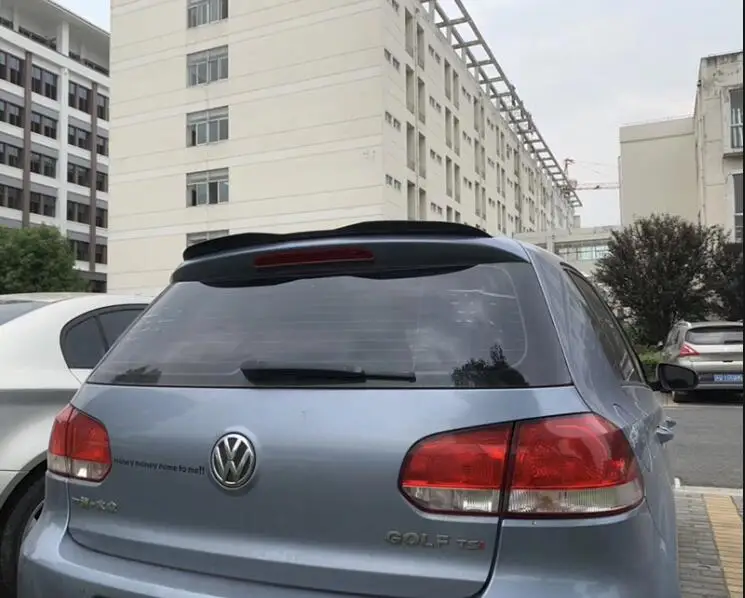 Спойлер для Volkswagen GOLF 6 2011 2013 mk6 XK высококачественный материал ABS заднее крыло