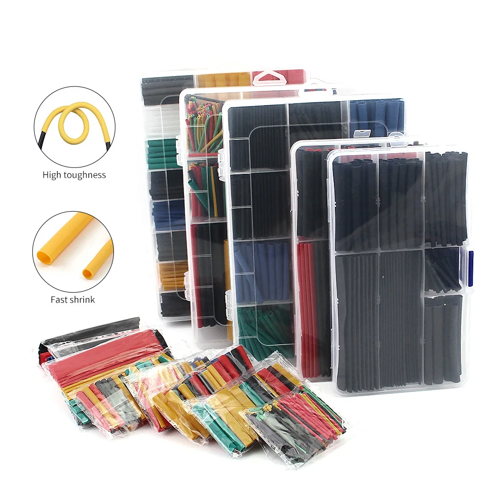 термоусадочная трубка 328 шт./560 шт. термостойкие трубки изолированные