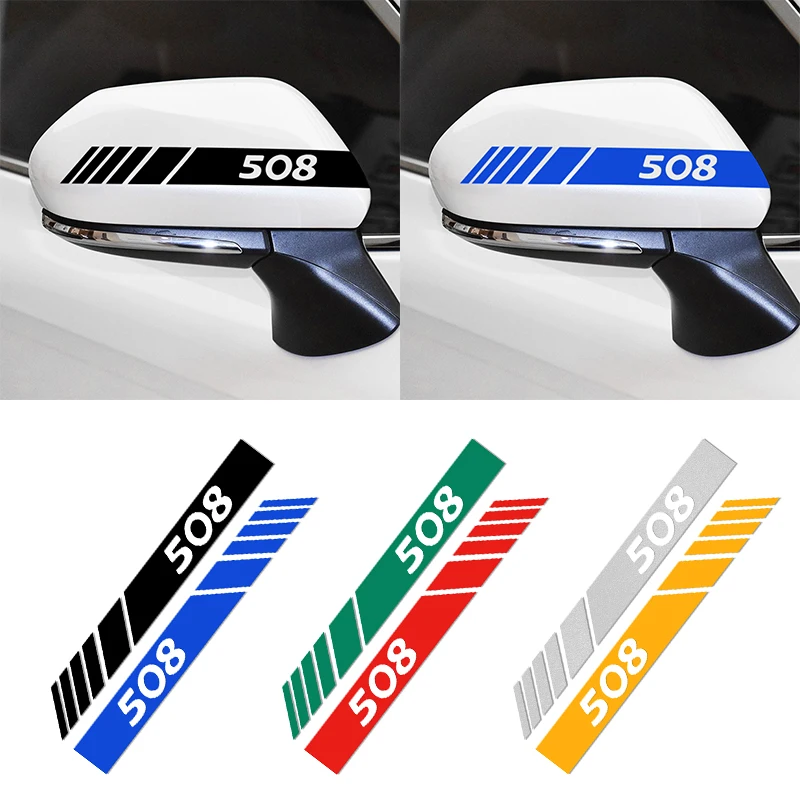 1Pair Car Rearview Mirror Rain Eyebrow Visor Carbon Fiber Sticker Side Snow  Sun Visor Rain Guard Cover Tuning Car Accessories - AliExpress