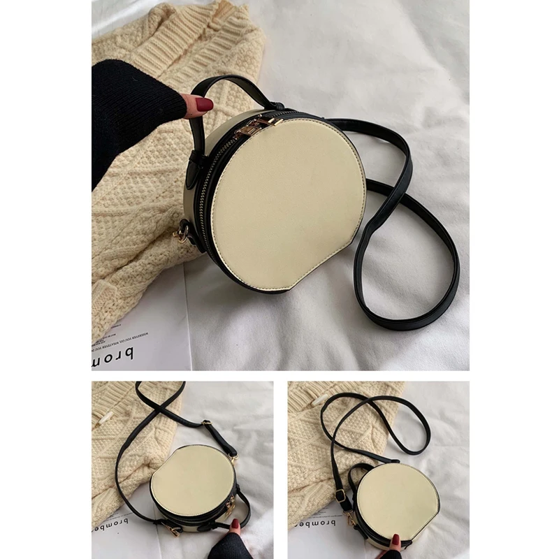 

Ladies Shoulder Bag Fashion Ladies Messenger Bag Waterproof Handbag Simple Female Leather Bag