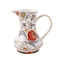 bone china ceramic espresso cup single mouth cup milk jug mugs mini sugar jugs milk pot household kitchen cookware