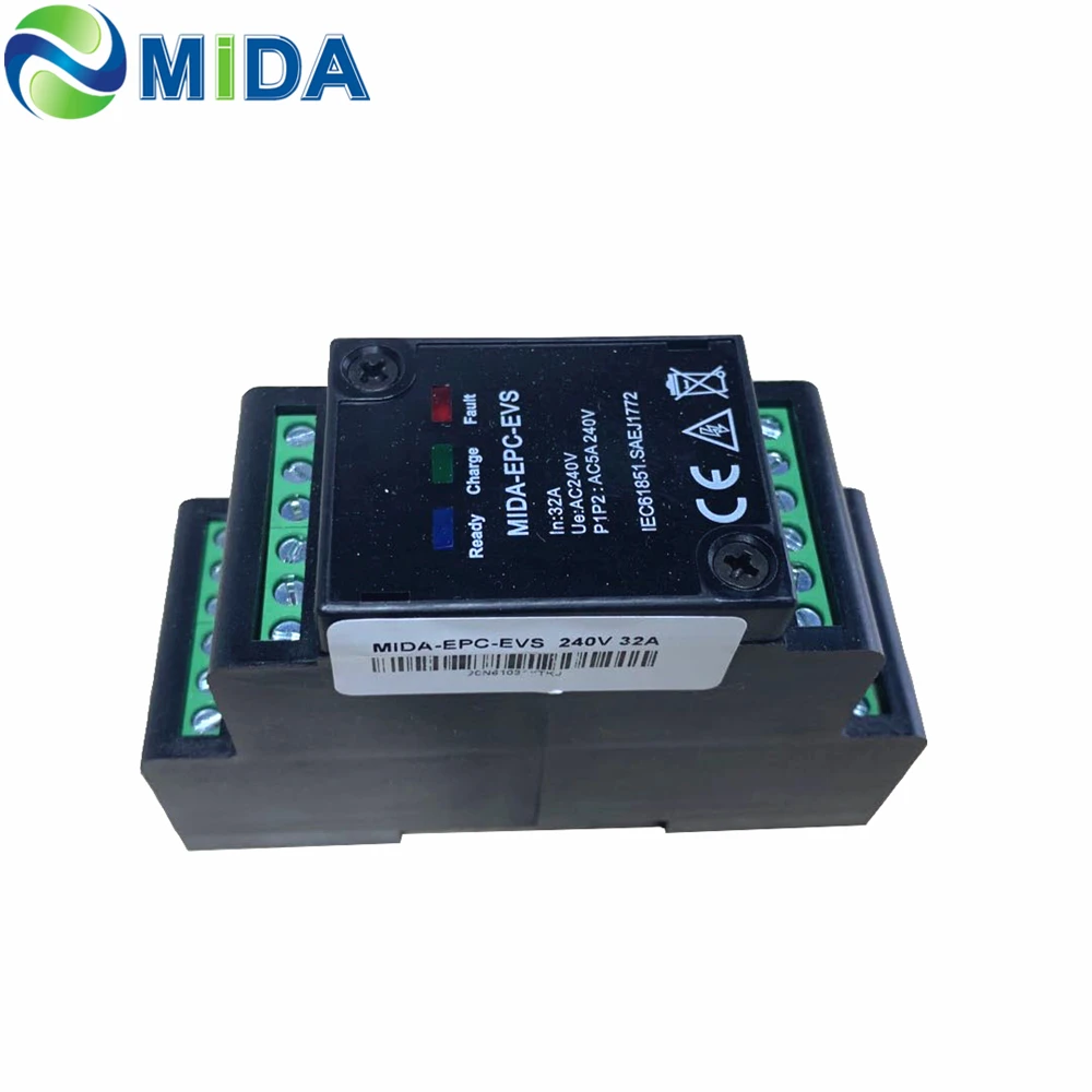 Контроллеры EPC 32A EVSE контроллер электронного протокола для 7KW 11KW Wallbox 22KW EV зарядная