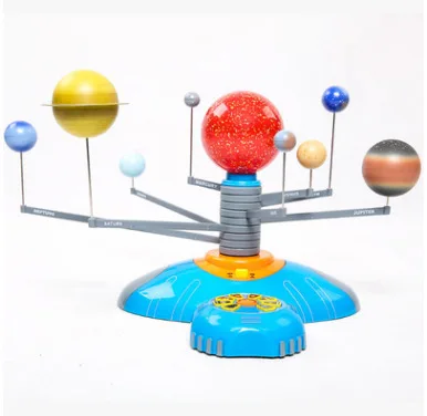 Solar System Model Eight Planets Demonstration Astronomical Teaching Instrument Children's Science Toys |