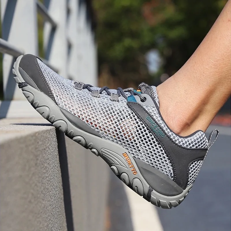 

HUMTTO походная обувь Мужская дышащая уличная спортивная обувь для скалолазания охотничья обувь треккинговые кроссовки ботильоны Мужская та...