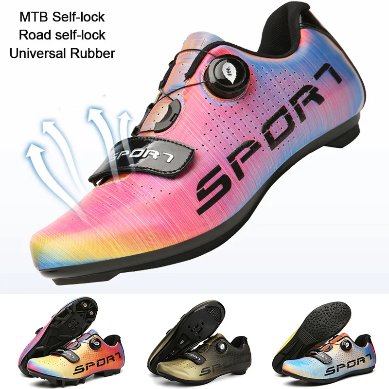 

Road Cycling Shoes Men BTriathlon ike Shoes Ultralight Footwear Bicycle Sneaker Self-locking Professional Breathable Bicicleta