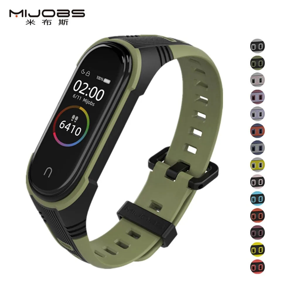 Ремешок X style для Mi Band 3 4 5 спортивный ремешок часов силиконовый браслет xiaomi mi band