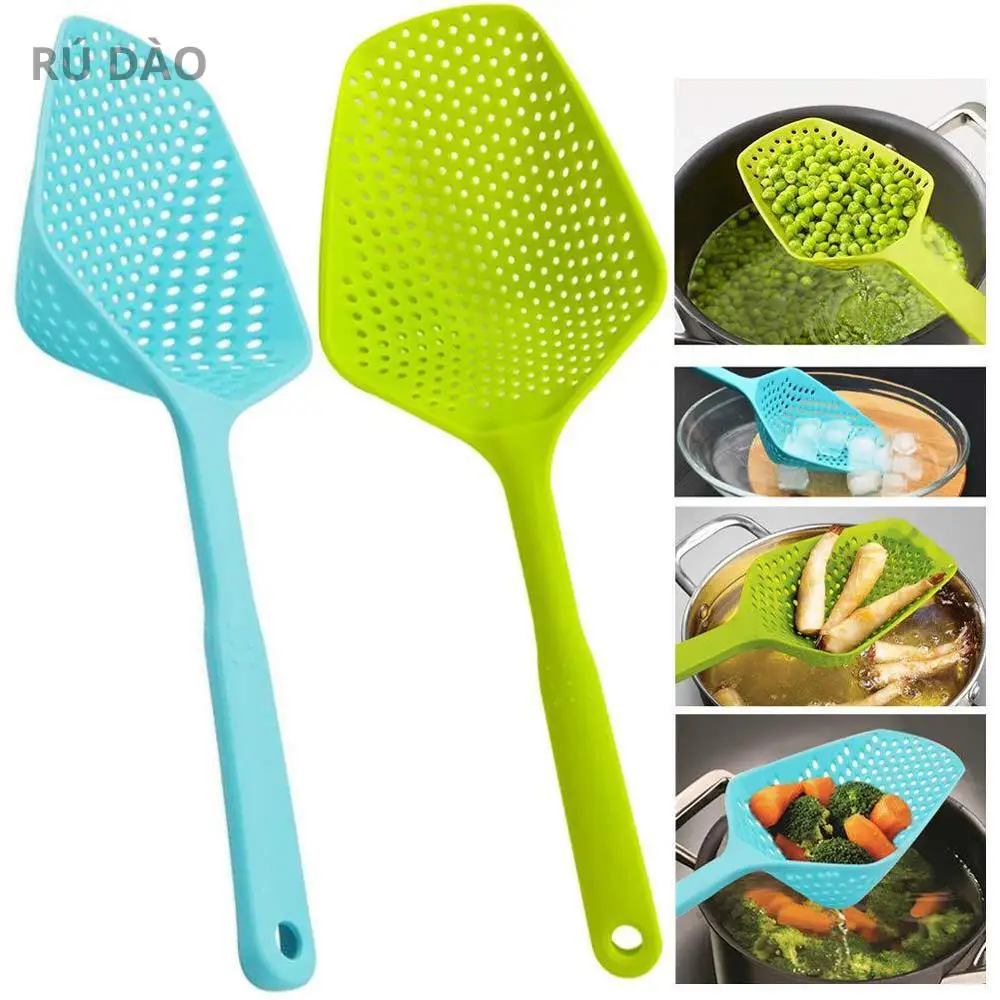 Фильтр для супа кухонная лопатка сито овощей ложка нейлоновая устойчивая к