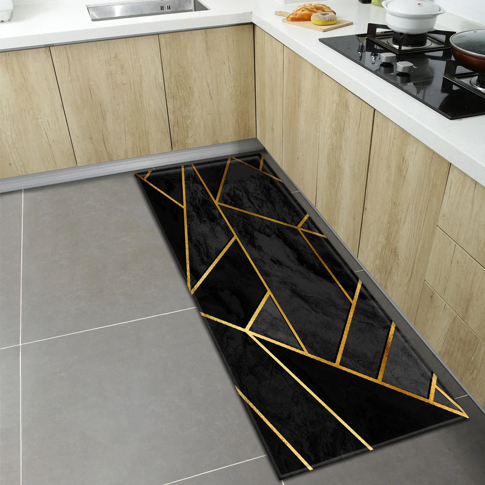 

Custom Made Marble Living Room Kitchen Carpet Bedroom Entrance Doormat Home Anti-Slip Rugs Hallway Bath Balcony Decor Floor Mat