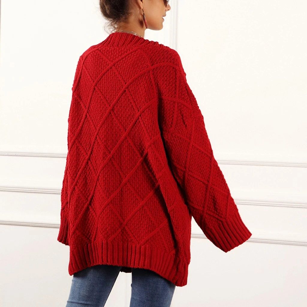 Женское Свободное пальто-кимоно CHAMSGEND Повседневный Кардиган с длинным рукавом