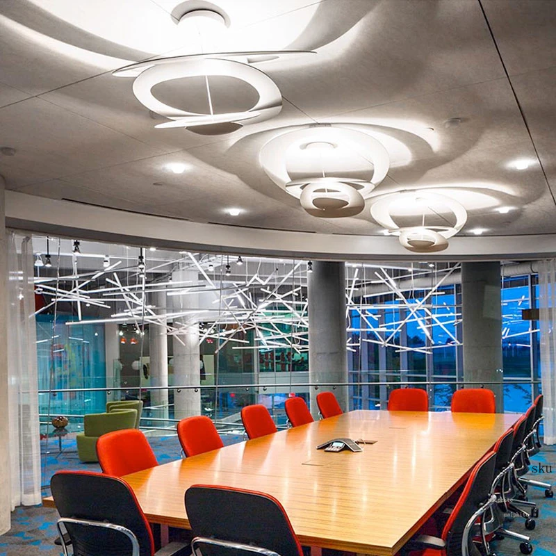 Modern Led hanging Pendant Lights Dining Room Lighting Light Indoor Suspension Lamp Lustre luminaria Kitchen Fixtures | Лампы и