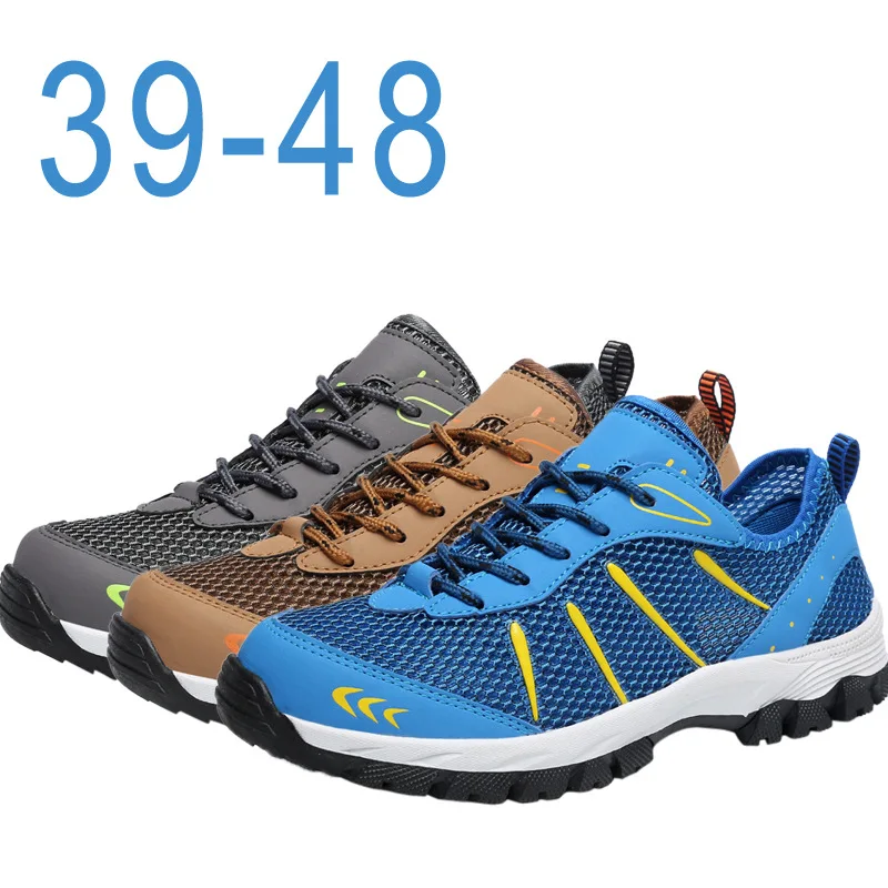 

Foreign trade outdoor summer cross-country running shoes big yards men climbing summer hiking lightweight breathable mountain