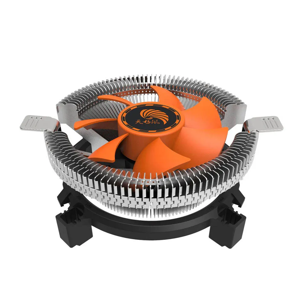 

NEW CPU Cooling Cooler Fan Heatsink Blade For Intel LGA INTEL LGA1155/1156（I3/I5) Computer hydraulic radiator