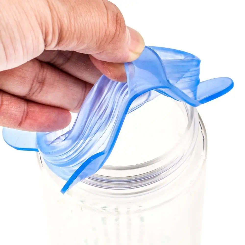 6pcs Reusable Silicon Stretch Lids Universal Lid Silicone Food Wrap bowl Pot Cap Cover Pan Lip Kitchen Accessories | Дом и сад