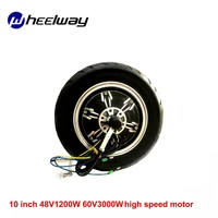 10 inch 48v 60v1200w3000w scooter motor electric bicycle motor brushless gearless hall motor electric wheel bicicleta electrica