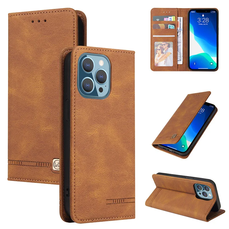 

Case New Flip Leather Wallet Phone Case for iPhone 13 12 pro max Flip cases Samsung S21 Plus/Ultra Xiaomi Redmi Huawei Wholesale