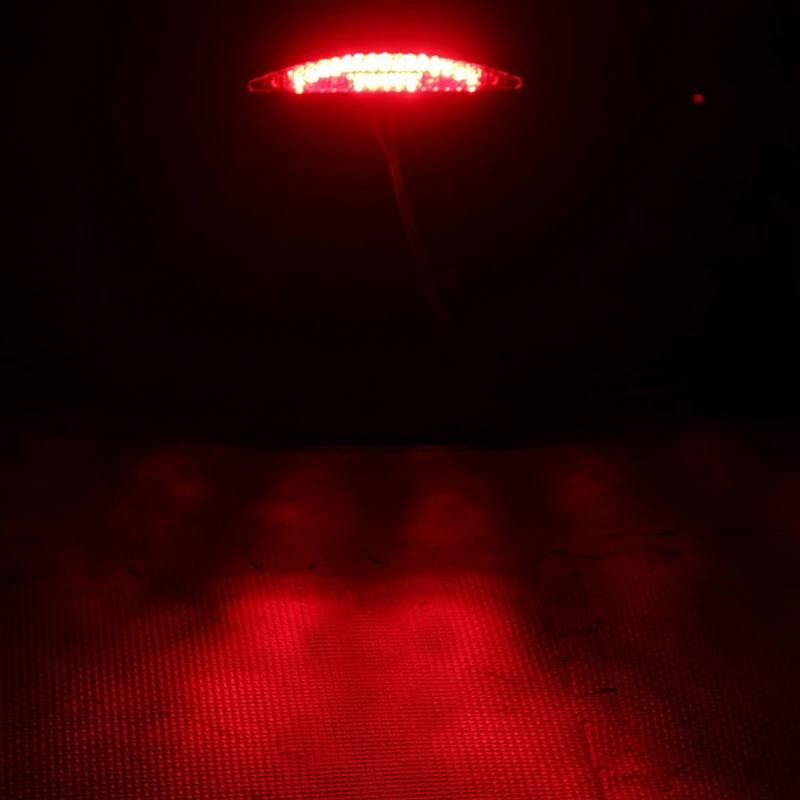 

12V Motorcycle Vertical Side Number Plate Holder Bracket Tail Light Axle For Harley Iron Chopper Custom(Black)