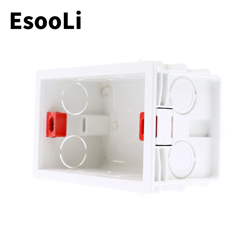 Внутренняя Монтажная коробка EsooLi 101 мм * 67 стандарт США Задняя кассета для