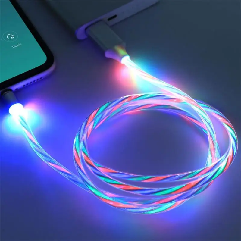 

Magnetic Cable Micro USB Light LED Illuminated USB Type C Cable Magnetic Charging Wire For iPhone Samsung Mobile Phone Cord Wire