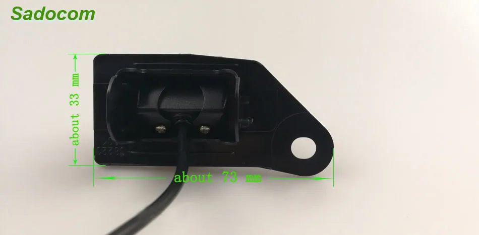 Автомобиль 4 светодиода ночного видения резервного копирования заднего вида