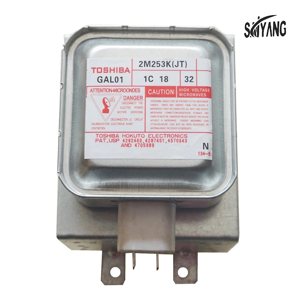 Новый оригинальный магнетрон 2M253K = 2M253K (JT) для деталей микроволновой печи TOSHIBA