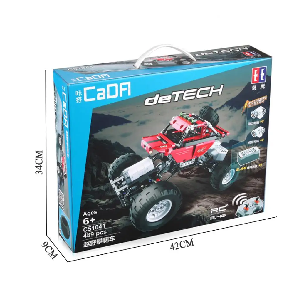 

RCtown C51041W 2.4G Remote Control Off-road Climbing Car Puzzle Assembled Remote Control Toy