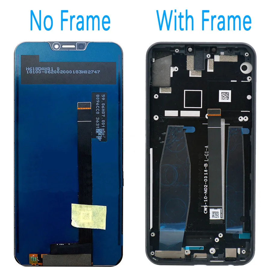 Для 6 2 ''ASUS Zenfone 5Z ZS620KL ЖК дисплей панель сенсорный экран дигитайзер сенсор
