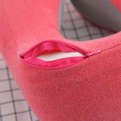 U-образная подушка из пены с эффектом памяти для путешествий логотипом самолета |