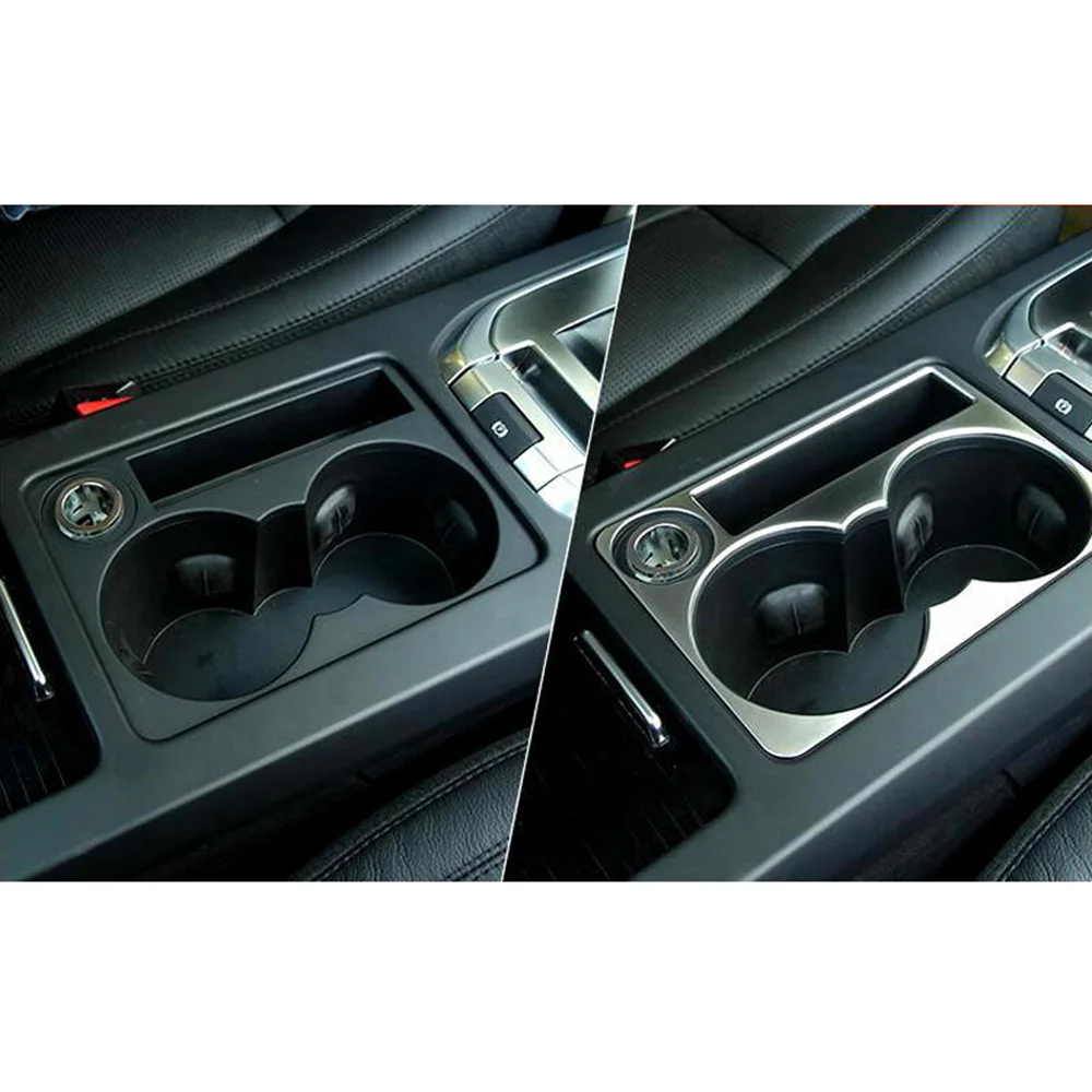 

Protector Central control cup frame trim ABS Plastic Accessoires Cover