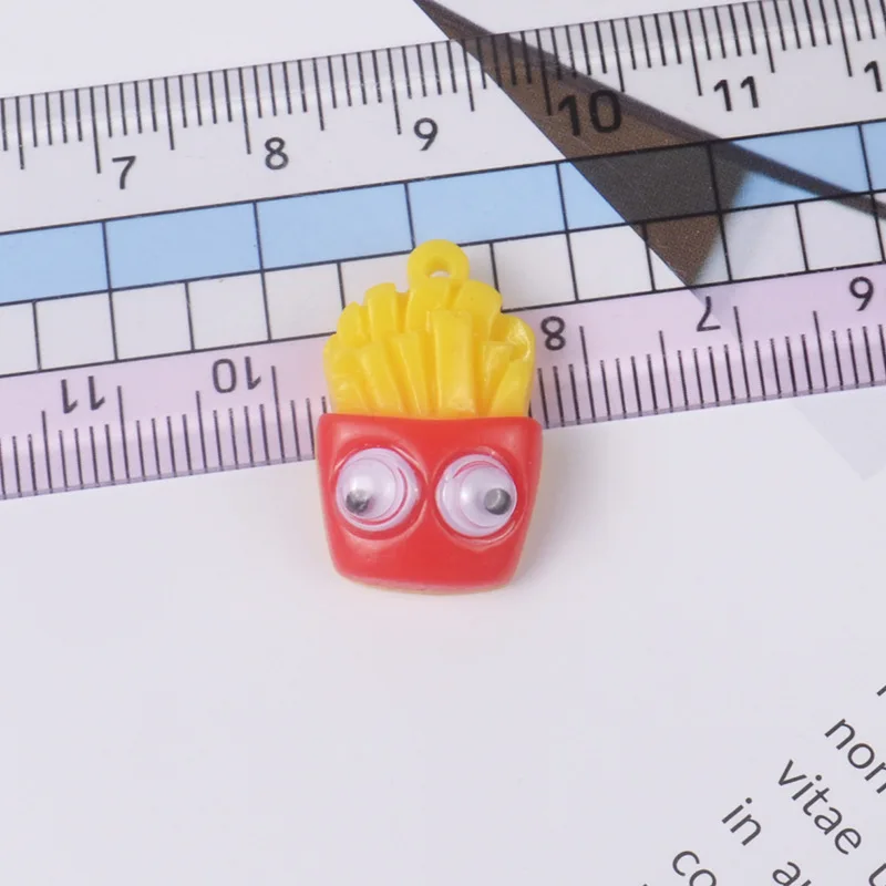 Полимерная игрушка для моделирования еды маленький бургер глиняная форма