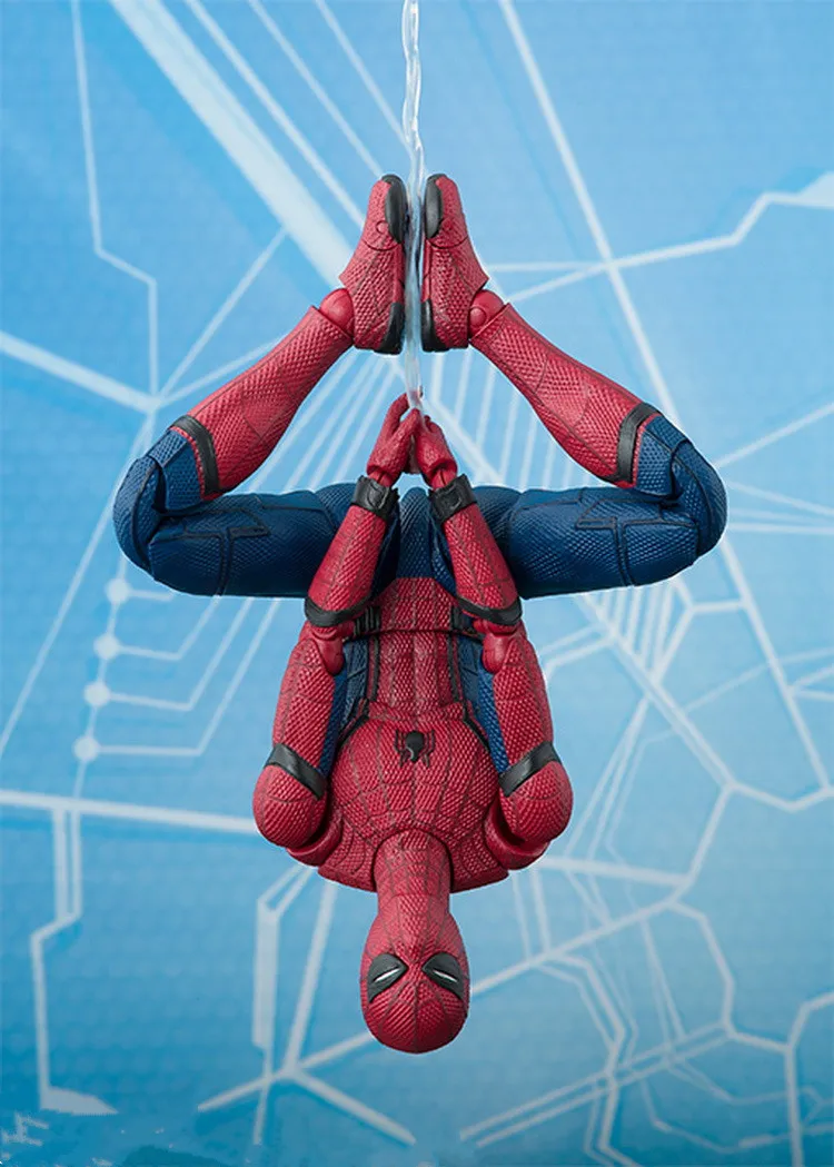 Marvel SHF Человек-паук домашний Выпускной переносной школьный рюкзак экшн-фигурка