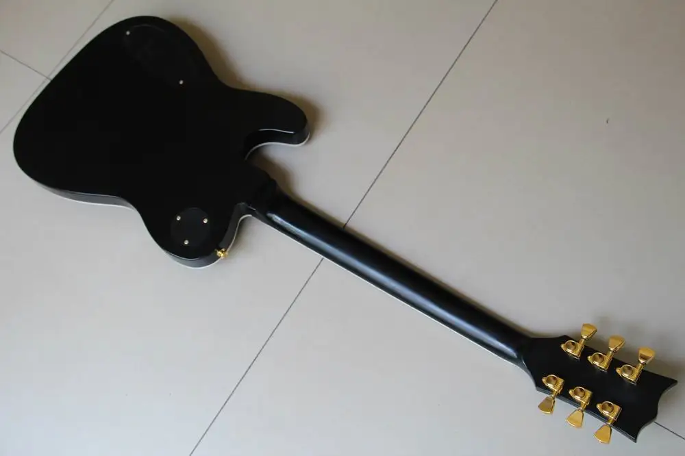 Бесплатная доставка китайская гитара новая индивидуальная электрическая с