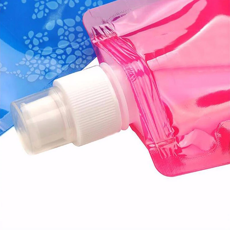 Портативные складные бутылки объемом 480 мл для воды спорта бега походов туризма