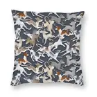 Sighthound выбор накидки на подушки, диван дома декоративные милые Грейхаунд уиппет собака квадратная декоративная наволочка для подушки 45x45