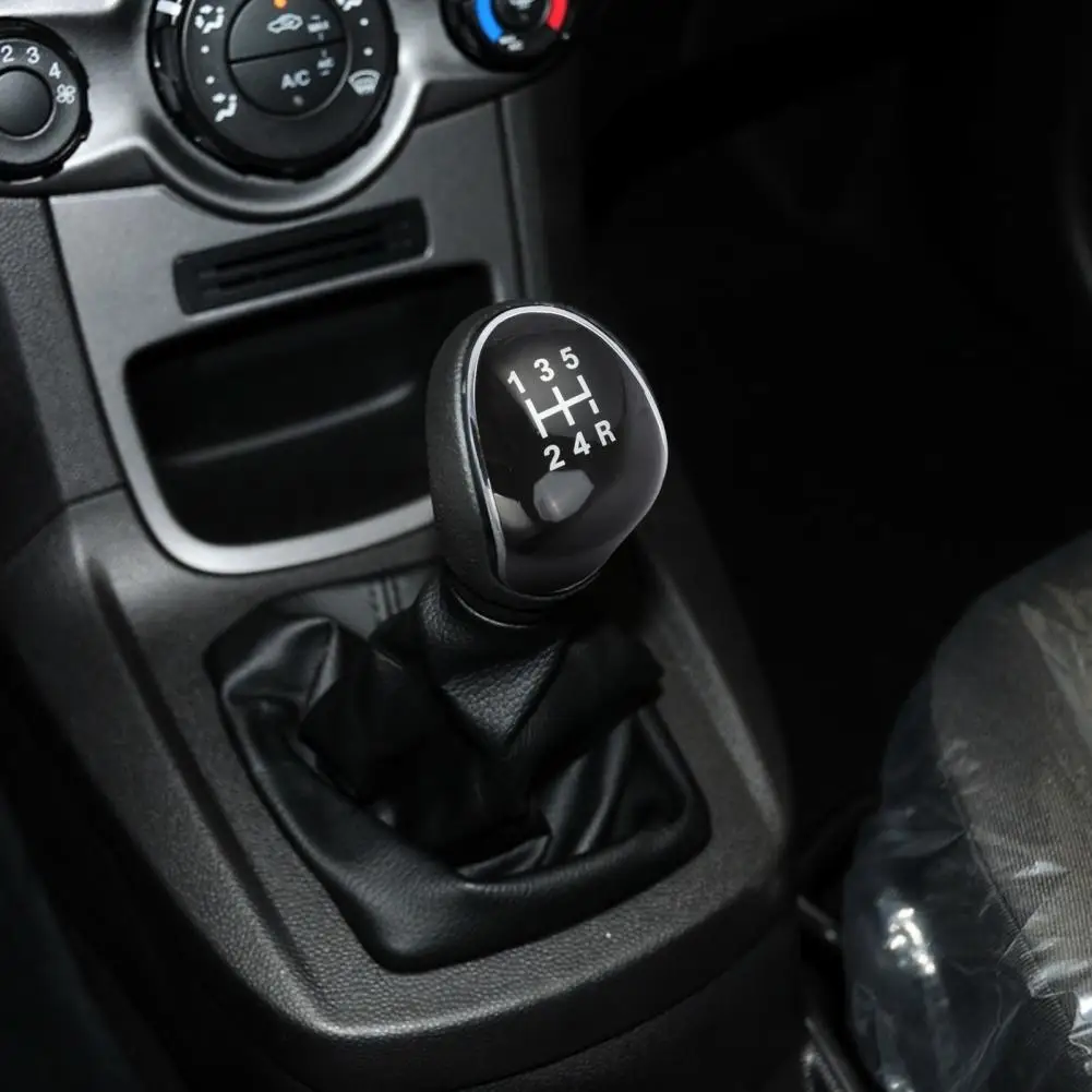 Car Gear Shift Knob Cover Professional Anti-scratch Black 5 Speed Lever Cap for Ford Focus Fiesta Auto Accessories | Автомобили и