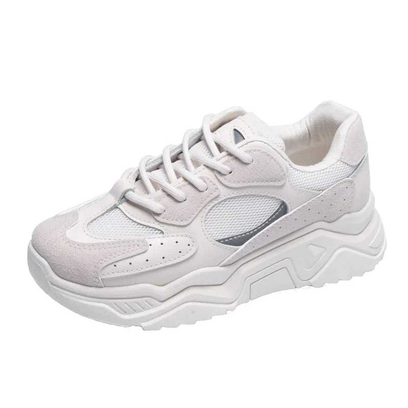 

2010 New White Dad Shoes Women Autumn Web Celebrity Sports Running Shoes for Women Sneakers White Sneakers Tenis De Mujer