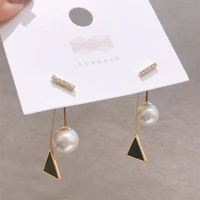 fashion new style earrings female geometric triangle earrings a pair of wearing party gifts luxury earrings wholesale jewelry